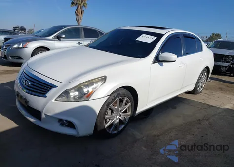 2013 Infiniti G37 Journey из США, поврежденный, VIN JN1CV6AP2DM712184